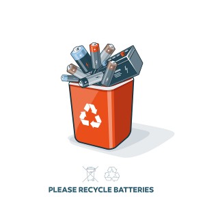 Batteries safe disposal in Galway with Barna Recycling