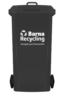 Barna Recycling Black Bin