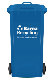 Barna Recycling Blue Bin