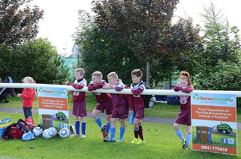 Barna Recycling Sponsors Kids Remembrance Festival of Football