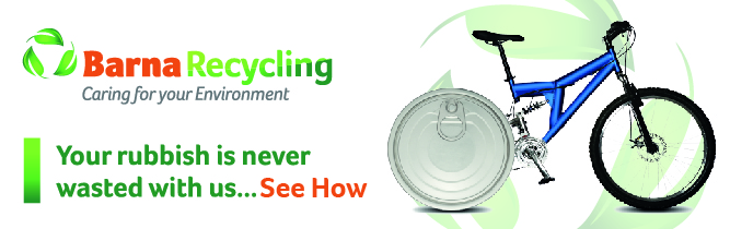 Recycled aluminium cans used to make bicycles